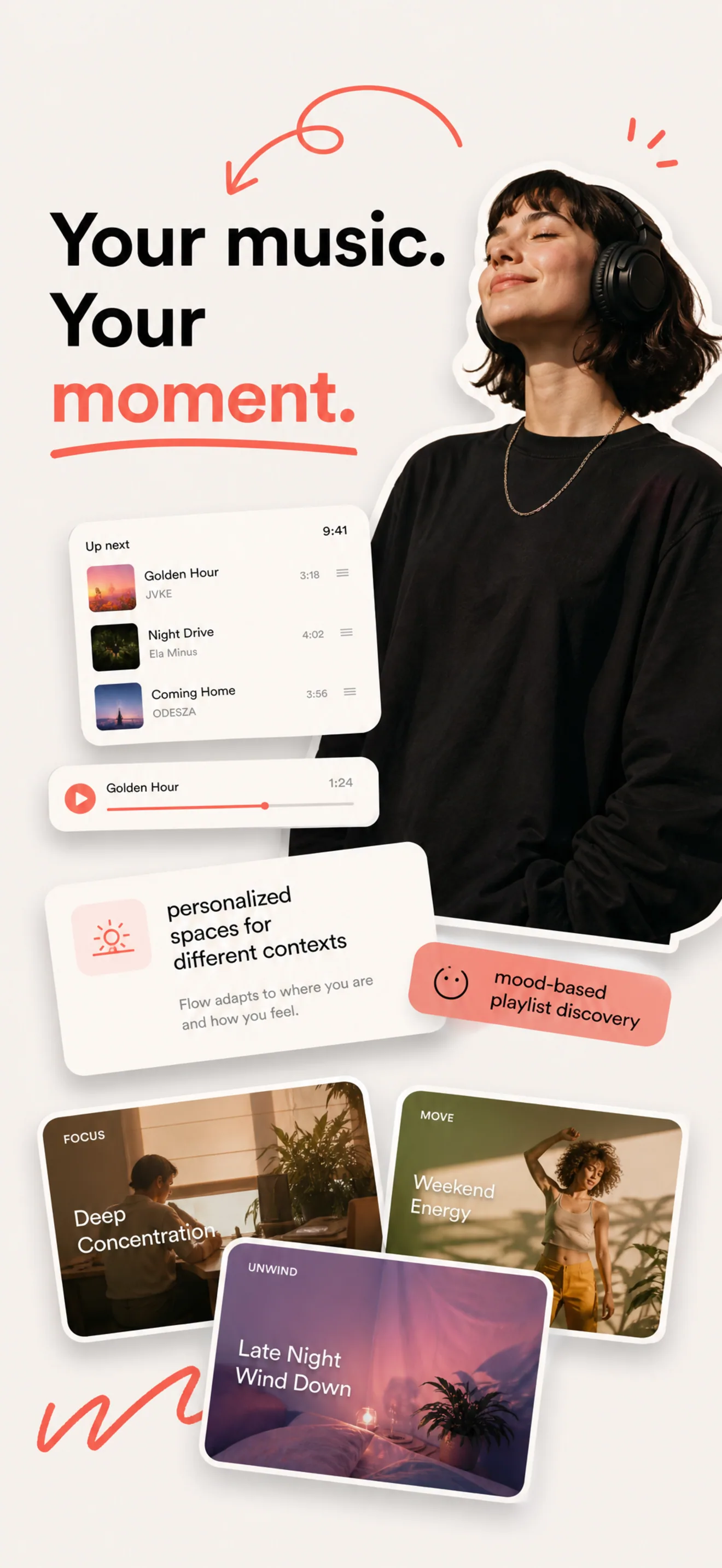 Productivity app App Store screenshot, closing frame